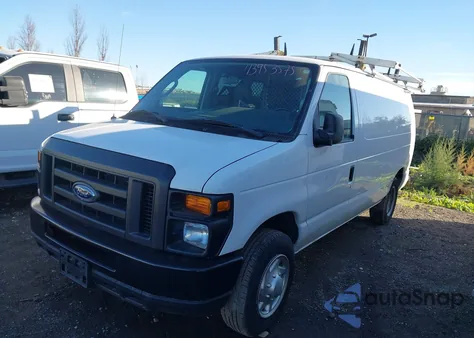 2012 Ford E-150 Commercial z USA, uszkodzony, nr VIN 1FTNE1EW6CDB36074